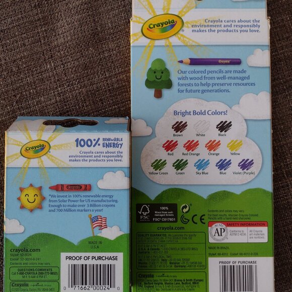 New in boxes Crayola Crayons and Colored Pencils - Picture 2 of 9